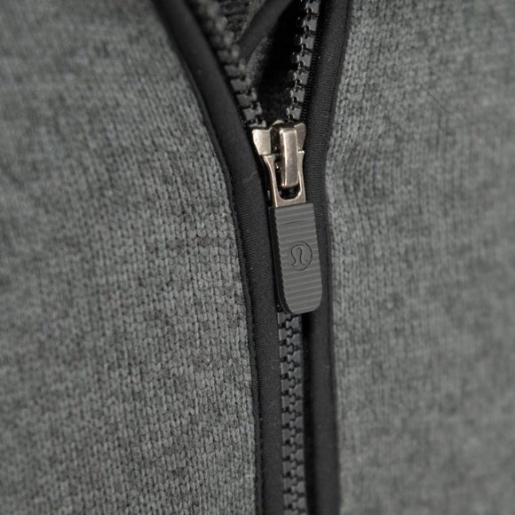 Lululemon Fleece & Thank You Pullover Heathered Black / Black | 4 - Picture 6 of 10